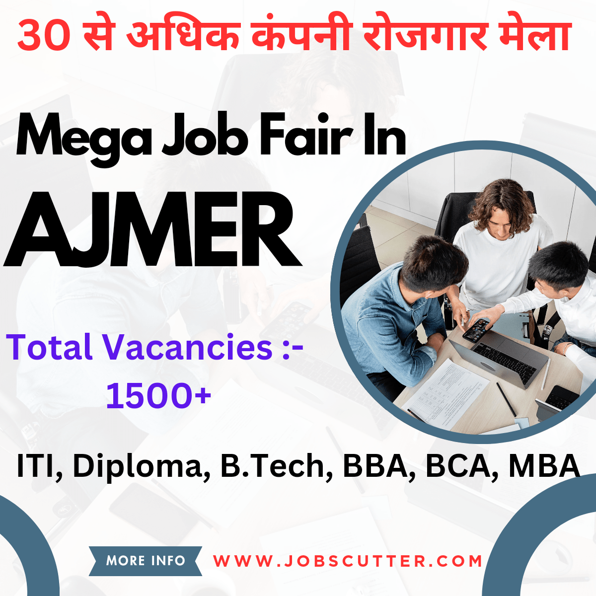 Mega Job Fair in Ajmer 2024