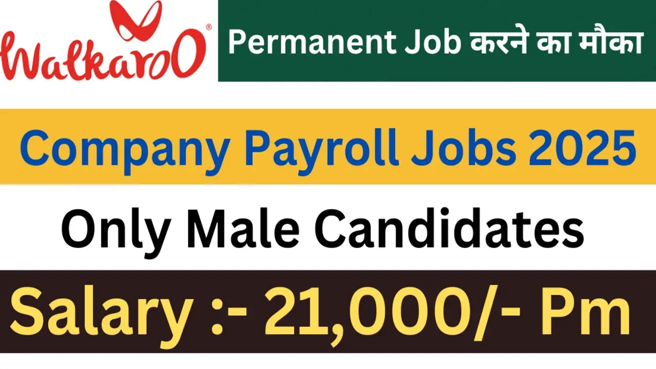 Permanent Job on Company Payroll Jobs 2025