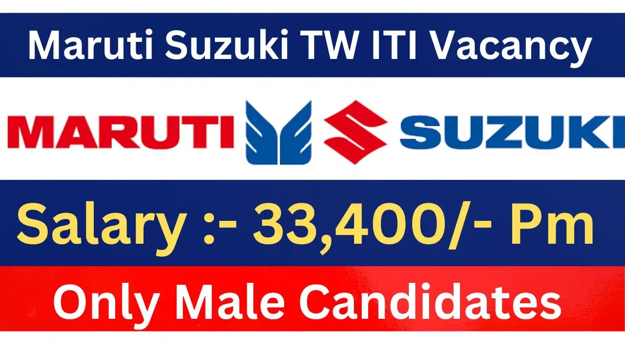 Maruti Suzuki TW ITI Vacancy