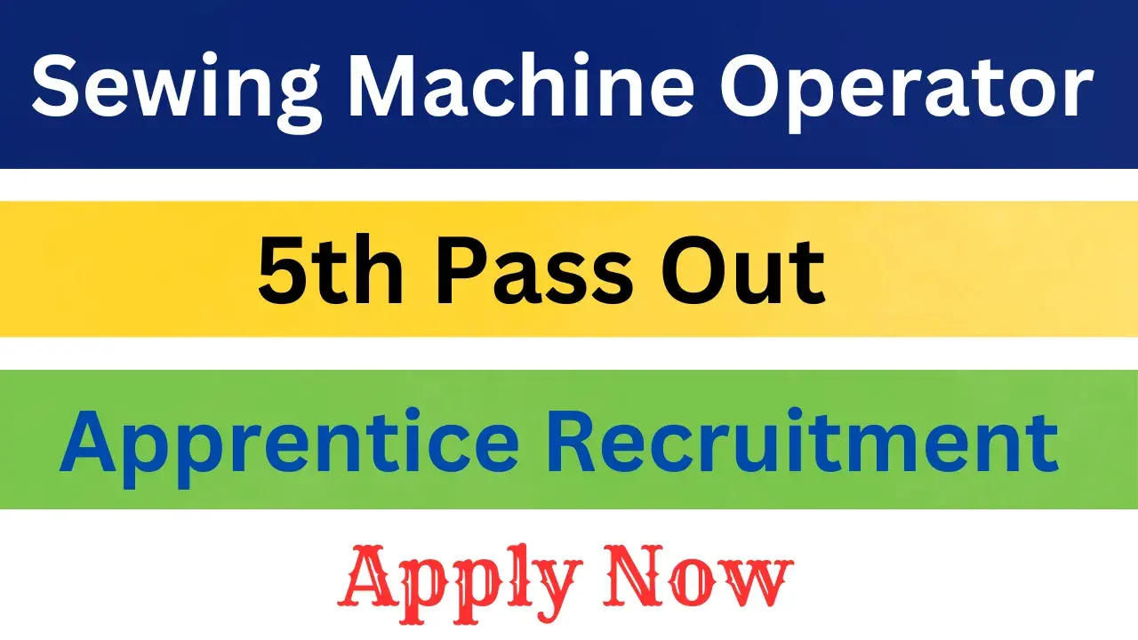 Sewing Machine Operator Apprentice